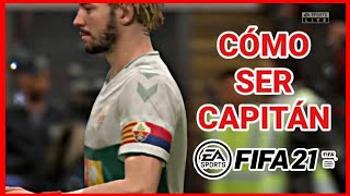 ✔️⚽️ Descubre Cómo Ser CAPITÁN en el Modo CARRERA JUGADOR de FIFA FIFA 21 FIFA 20 FIFA 19 [upl. by Terrej617]