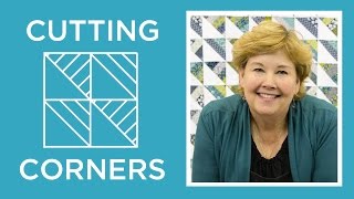 Make a Cutting Corners Quilt with Jenny Doan of Missouri Star Video Tutorial [upl. by Aneehsar944]