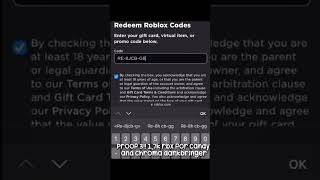 How to Redeem free Robux codes [upl. by Arluene]