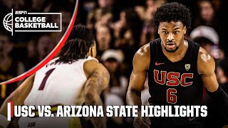 USC Trojans vs Arizona State Sun Devils  Full Game Highlights  ESPN College Basketball [upl. by Malachy419]