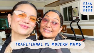 Traditional Mom  Diamond Star Maricel Soriano Vs Modern Mom  Meryll Soriano  Dear MamaMeme [upl. by Novihc]