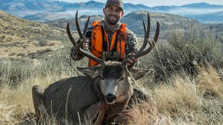 BIG BUCK DOWN Washington late rifle mule deer hunt part 2 [upl. by Anna-Diana]