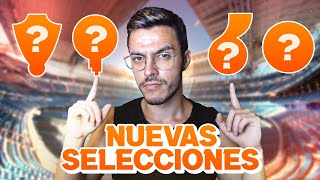 ⭐ LAS NUEVAS SELECCIONES DE MODO CARRERA  FIFA 23 [upl. by Ardnac785]