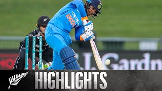 Mandhana Scores Century as India Dominate  HIGHLIGHTS  WHITE FERNS v India  1st ODI 2019 [upl. by Adnoloy279]