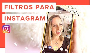 Cómo crear filtros para instagram PRINCIPIANTES [upl. by Hansiain]