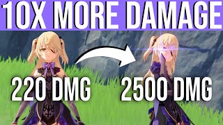 How to Do 10x MORE DAMAGE Genshin Impact DPS Guide [upl. by Rubens]