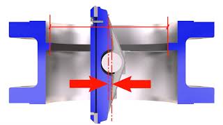 Crane FKX 9000 Butterfly Valve Triple Offset Explained [upl. by Sucramaj727]