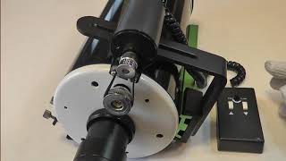 SkyWatcher Focus Motor on MAK127 Maksutov Telescope [upl. by Aneeuq]