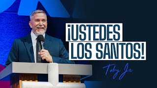 Ustedes los santos  Pastor Toby Jr [upl. by Naruq411]