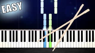 CHOPSTICKS  EASY Piano Tutorial by PlutaX [upl. by Marchelle]