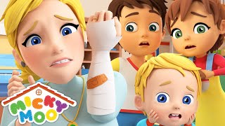 The Boo Boo Song  Micky Moo Nursery Rhymes amp Kids Songs [upl. by Inihor]