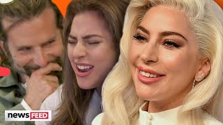 Bradley Cooper MESMERIZED By Lady Gaga In Never Before Seen Clip [upl. by Nilo522]