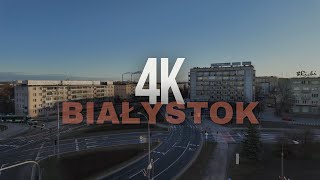 Białystok Poland Lonely Walk 4K [upl. by Vasyuta]