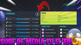 como SUBIR de MEDIA tu EI o ED en el Modo CARRERA JUGADOR FIFA 22 [upl. by Araed]