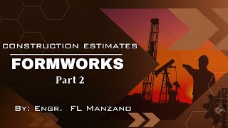 Construction Estimates Formworks Part 2 Footing formworks [upl. by Ellehcem38]