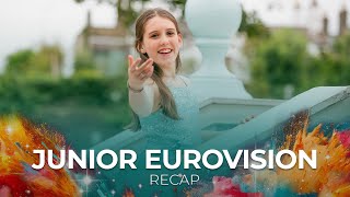 Junior Eurovision 2023  RECAP [upl. by Egdamlat]