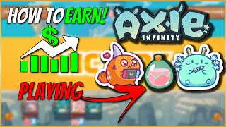 AXIE INFINITY  💰HOW TO EARN 💰MONEY PLAYING💰 PLAY TO EARN TUTORIAL [upl. by Malchy]