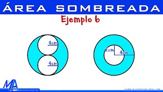 Áreas sombreadas  Ejemplo 6 [upl. by Nnainot394]