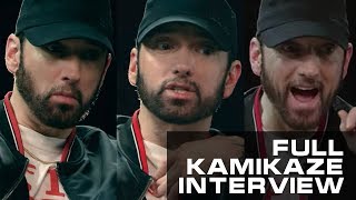 Full Interview Eminem about Kamikaze MGKs diss Joe Budden Tyler the Creator and more 2018 [upl. by Akins]