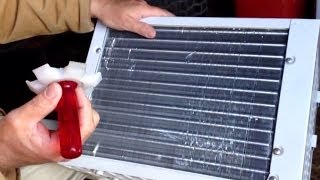 Air Conditioner Fin Straightening Made Easy [upl. by Miza587]