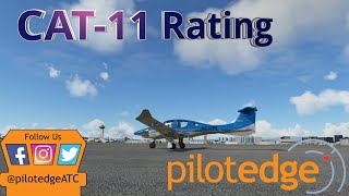 PilotEdge CAT11 Rating Class B Arrival amp Departure  Communication amp Airspace Training [upl. by Paresh]