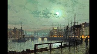 London SO Debussy Clair de Lune conducted by Stanley Black paintings by J A Grimshaw [upl. by Anual759]