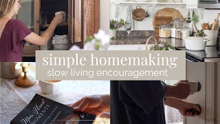 Homemaking ideas  Slow Living Inspiration  Homemaking Tips [upl. by Amlev83]