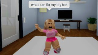 Mommy mommy I hurt my toe meme ROBLOX [upl. by Adnauq]