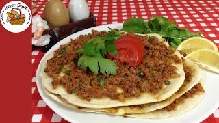 Lahmacun tarifi  Evde lahmacun nasıl yapılır [upl. by Kimbra]