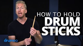 How To Hold Drumsticks [upl. by Regdirb]