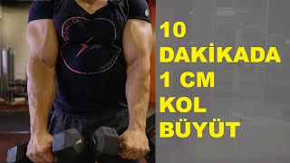 10 DAKİKADA KOL BÜYÜTEN ANTRENMAN [upl. by Hardwick325]