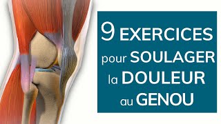 9 exercices pour soulager la douleur au genou [upl. by Dlanigger]