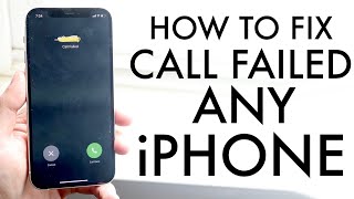 How To FIX iPhone Calls Not Going Through Call Failed 2021 [upl. by Litton324]