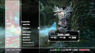 Skyrim Atronach Forge  Daedric Armor amp Weapons No Smithing [upl. by Ahseym293]