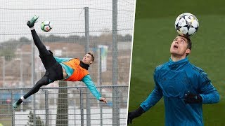 Cristiano Ronaldo In Training 2018  SkillsTricksGoals  Freestyle HD [upl. by Robinet]