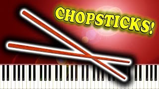 CHOPSTICKS  Piano Tutorial [upl. by Marc]