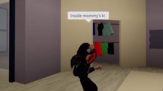 Mommy mommy I hurt my toe Roblox Brookhaven [upl. by Romola]