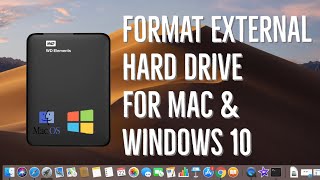 How to Format External Hard Drive for Mac and Windows [upl. by Baalman]