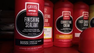 Griots Garage BOSS Finishing Sealant Review [upl. by Eleni]