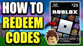 How To Redeem Roblox Codes On PC  Easy Guide [upl. by Morey979]