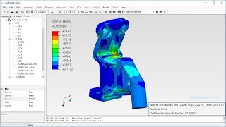 PrePoMax amp CalculiX  CAD geometry import [upl. by Zoeller876]