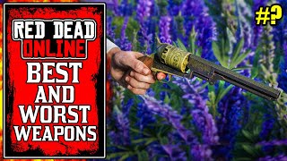 RANKING Every Revolver From WORST to BEST in Red Dead Online RDR2 Best Weapons [upl. by Noyad]