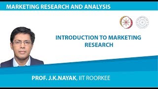 Lecture 1Introduction to Marketing Research [upl. by Budge]