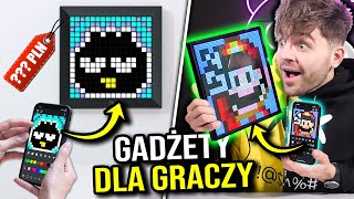 Testujemy EPICKIE GADĹťETY dla GRACZY pixelowa ramka [upl. by Howlend202]