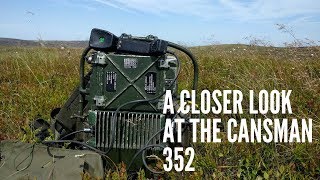 A closer look at the Clansman PRC352 British MILITARY RADIO [upl. by Noell]