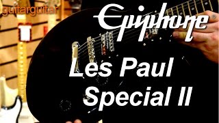 Epiphone  Les Paul Special II [upl. by Oravla]