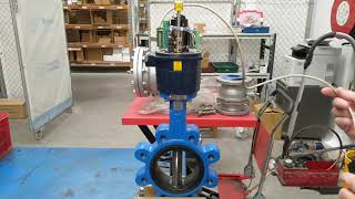 Electrically Actuated Lugged Butterfly Valve [upl. by Smaoht]