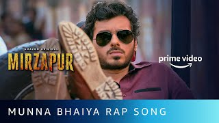 Munna Bhaiya Rap Song  Mirzapur 2  Divyenndu  Anand Bhaskar  Amazon Original  Oct 23 [upl. by Simaj]