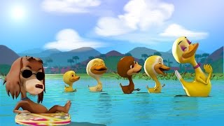 TODOS LOS PATITOS  EL PERRO CHOCOLO  CANCIONES INFANTILES [upl. by Eimrej]