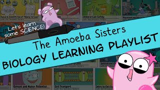 Amoeba Sisters Biology Learning Playlist Introduction [upl. by Delanie125]